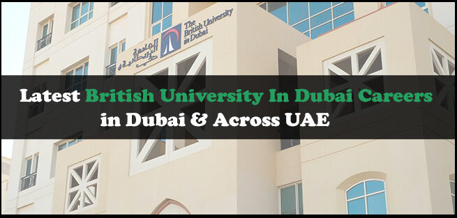 British University In Dubai Careers